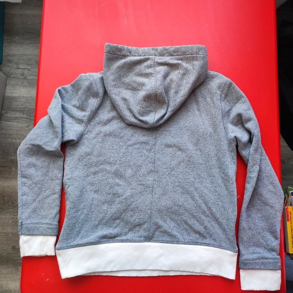 Under Armour Threadborne hoodie grey women's size S - Picture 3 of 5